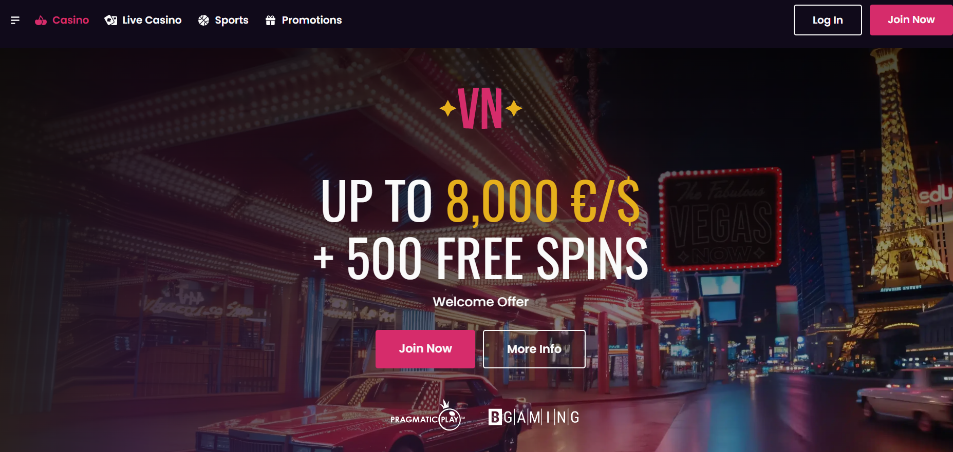 Vegas Now Casino